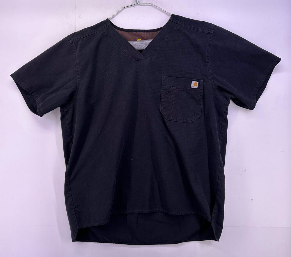 Carhartt Men Scrubs V Neck Chest Pocket Nurse Medical Size L